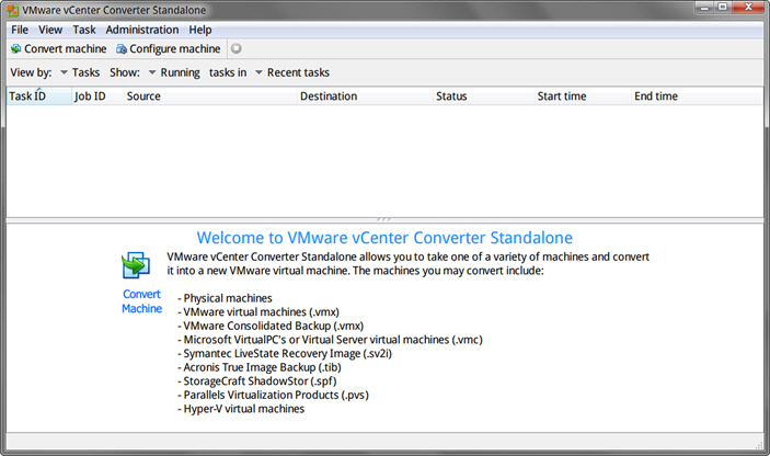 vmware vcenter converter standalone
