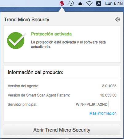 instrucciones en espanol para poner antivirus trend micro security 10